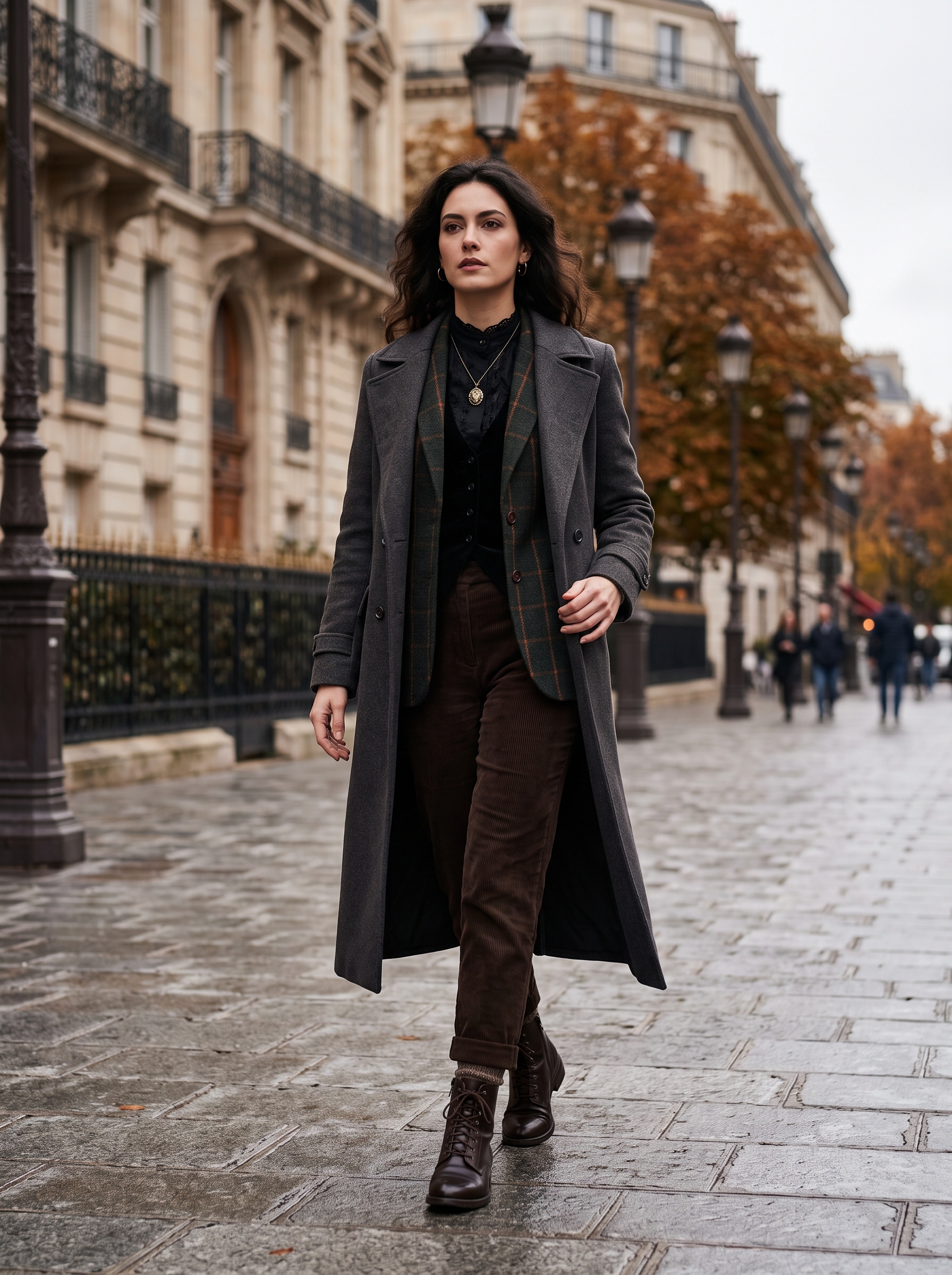 Gothic / Dark Academia Formal & Black Tie Style in Paris, France - August 2026