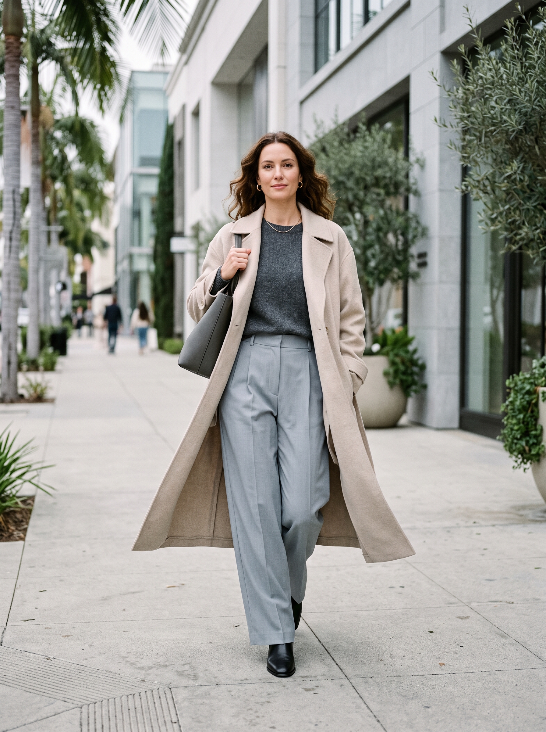 Los Angeles, USA Womenswear Old Money / Quiet Luxury Ensemble - August 2026