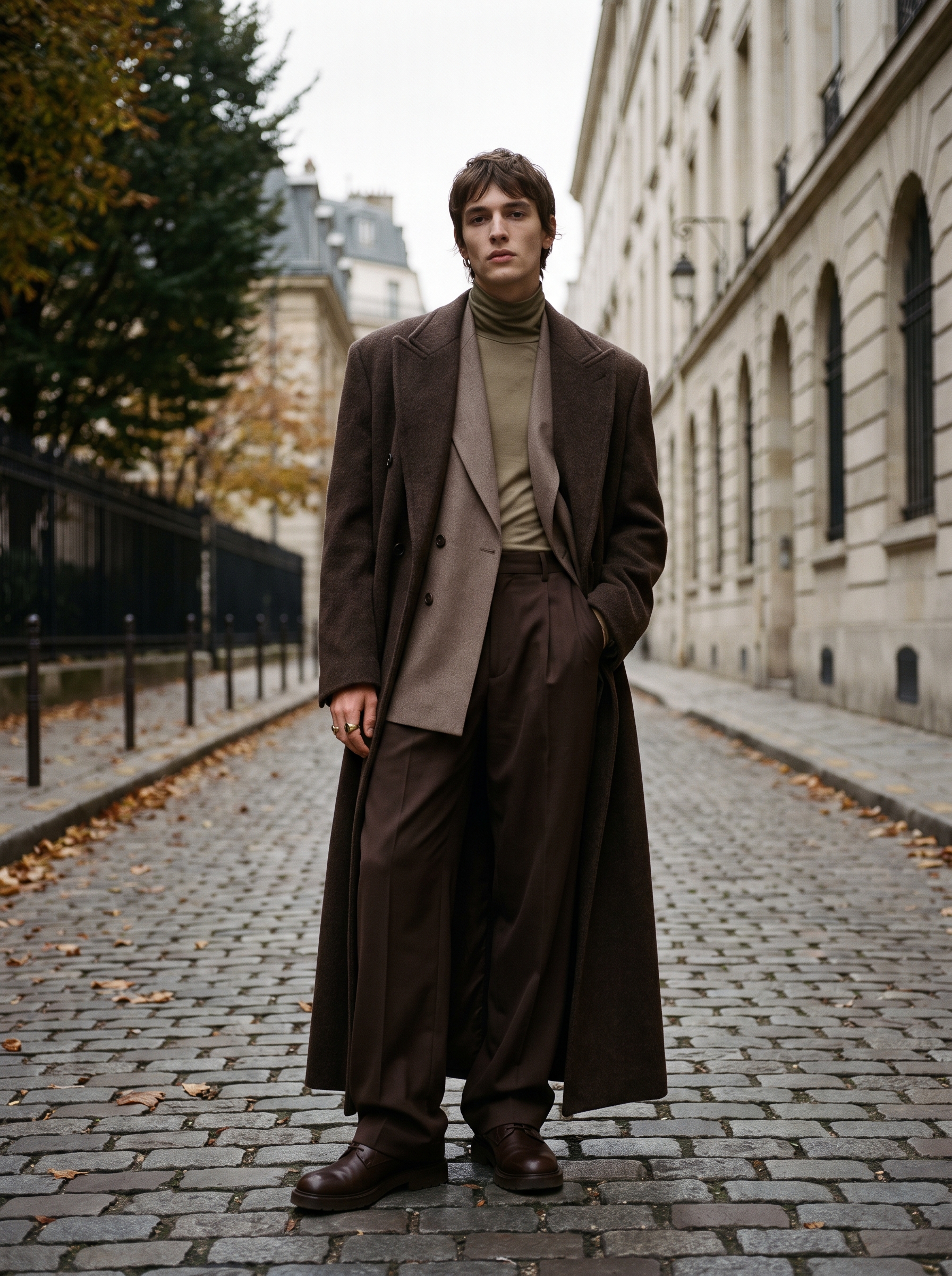 Scholastic Nocturne: Elevated Oversized Dark Academia Formalwear in Global / Any Location - August 2026