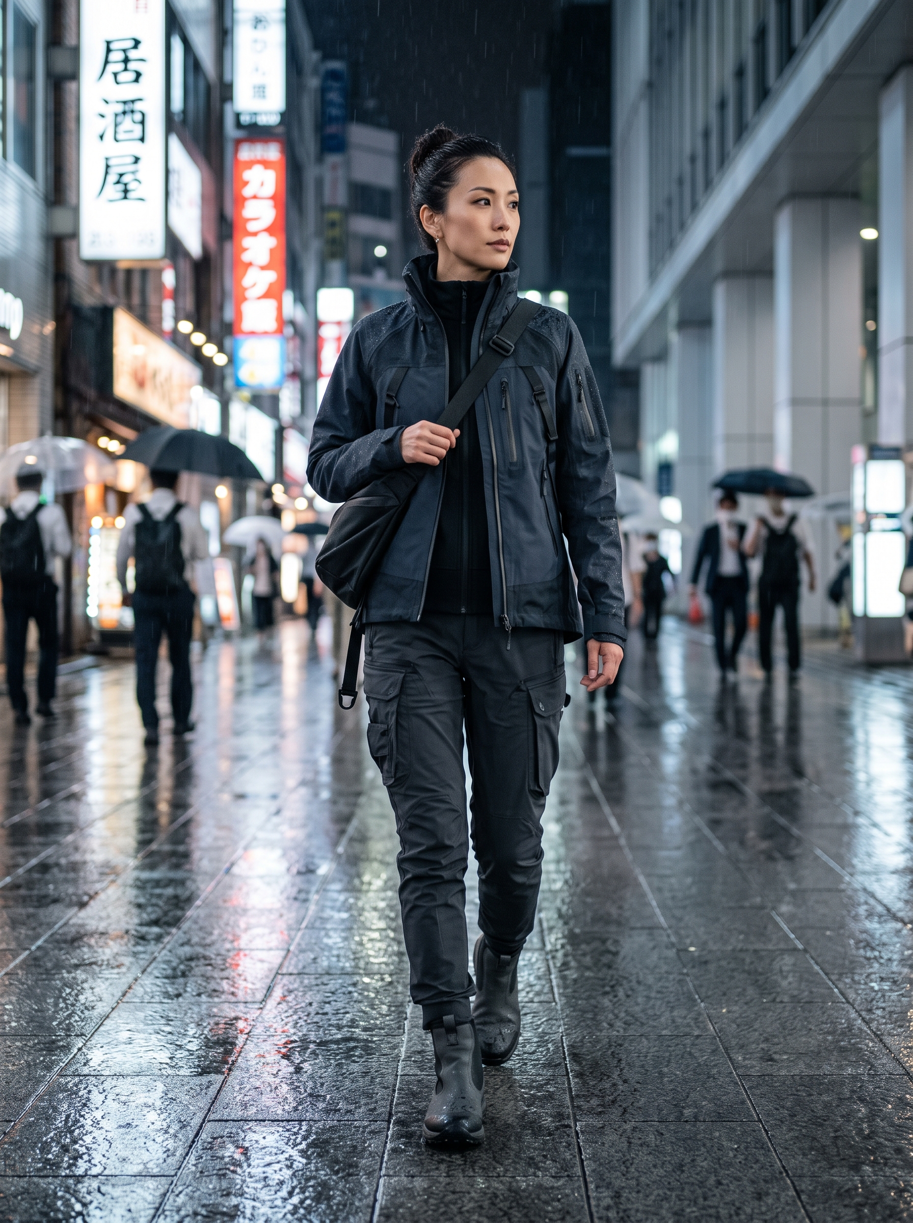 Techwear Night Out & Party Style in Tokyo, Japan - August 2026
